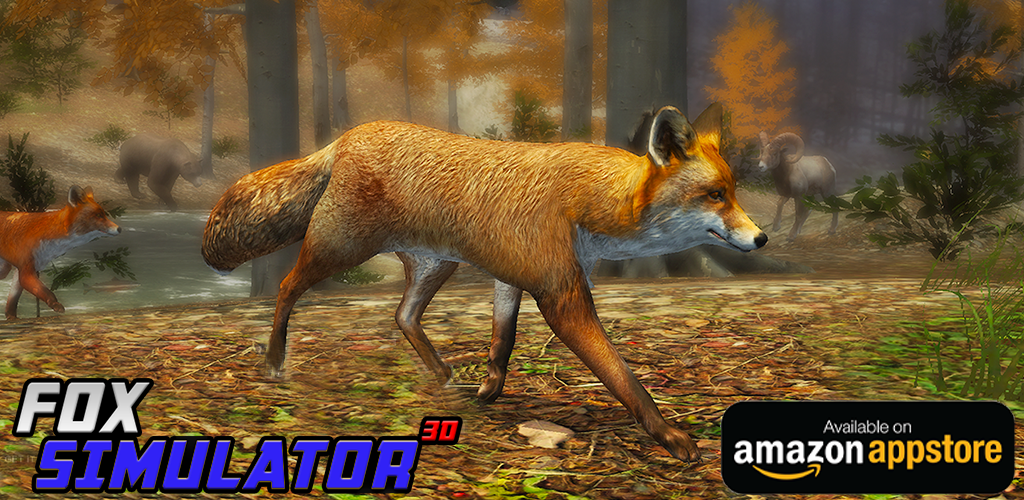 キツネ シミュレーター ゲーム 3D - オンライン野生動物ゲーム